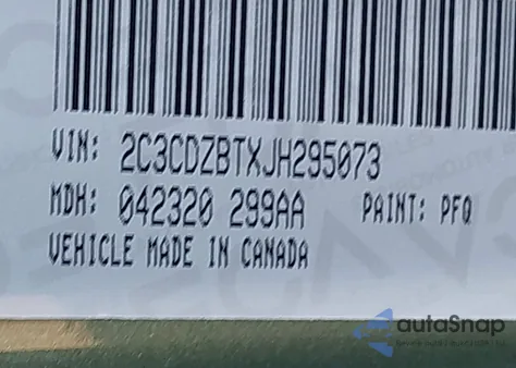 2018 Dodge Challenger R/T Plus Shaker from USA, damaged, VIN 2C3CDZBTXJH295073